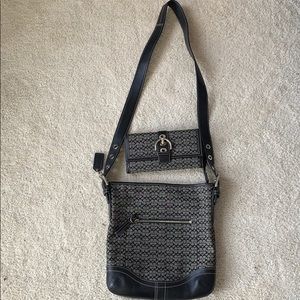 Matching purse and wallet